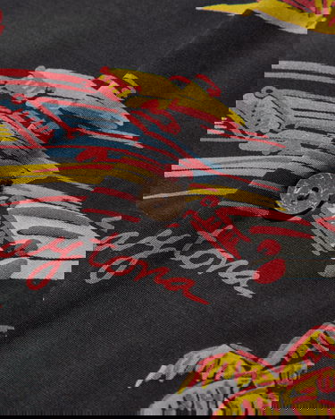Košeľa WACKO MARIA Hawaiian Print Short Sleeve Shirt Čierna | 25SS-WMS-HI02 BLACK, 4