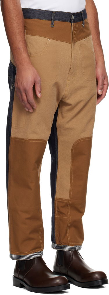 Džínsy Junya Watanabe Junya Watanabe Levi's Edition Paneled Workwear Jeans Hnedá | WP-P206-051, 1