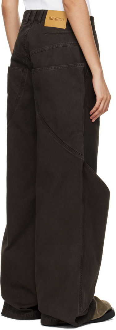 Cargo nohavice The Attico The Attico Long Cargo Pants Hnedá | 250WCP00198 DDC093AA, 2