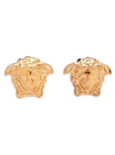 Náušnice Versace Small Medusa Head Earrings Gold Metalická | DG25591-DMT1-3J000