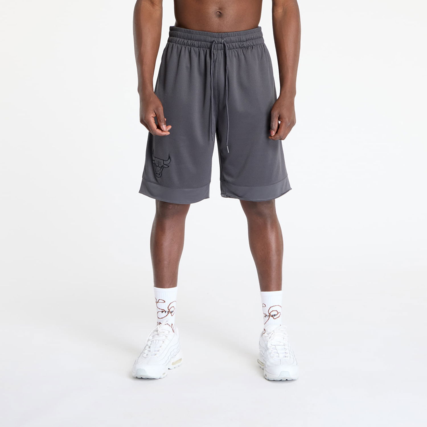 Šortky New Era Chicago Bulls NBA Mesh Shorts Šedá | 60667887, 0