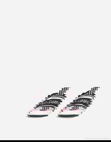 Tenisky a topánky Dolce & Gabbana Sorrento Slip-on With Logo Tape Ružová | DN0105AH6778B405, 2