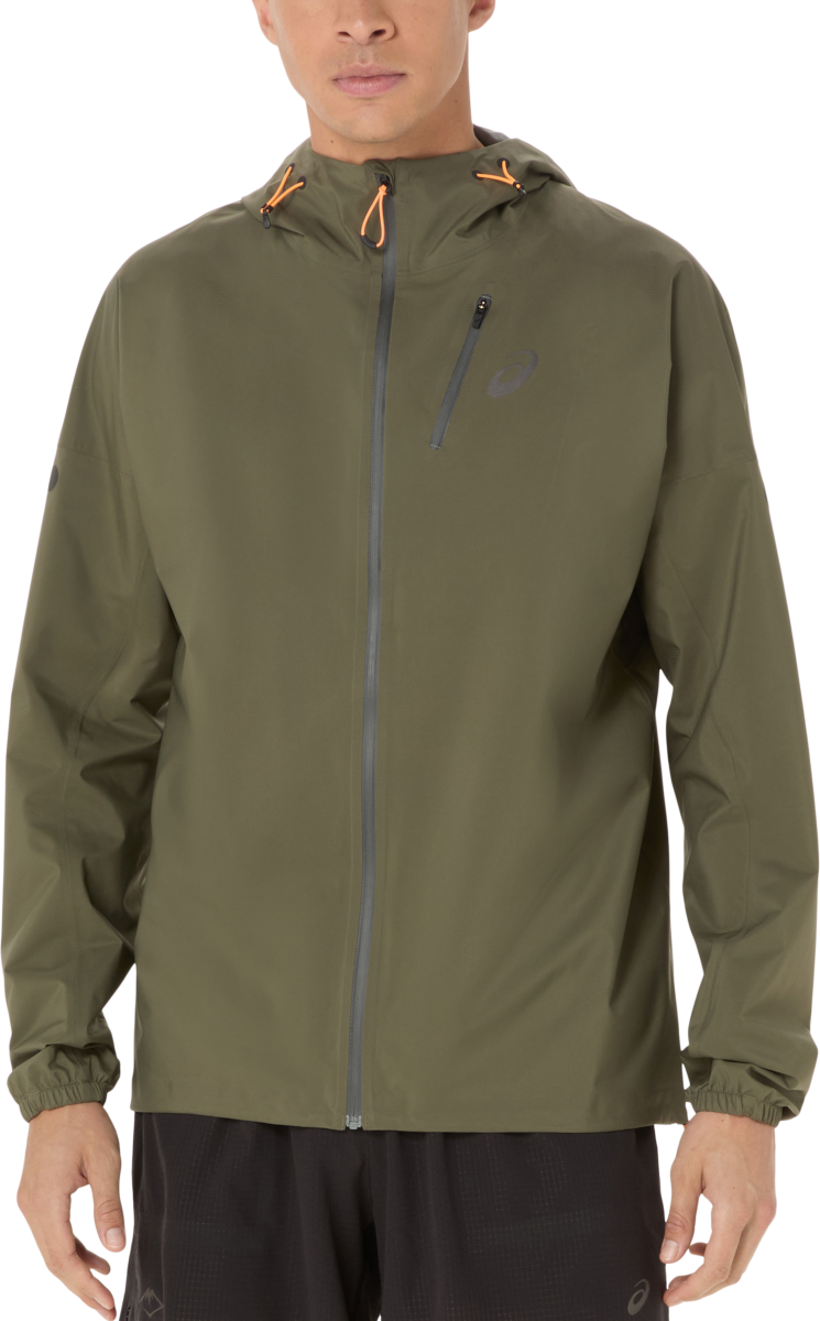 Bunda Asics Asics FujiTrail Elite Waterproof Jacket Zelené | 2011d265-301