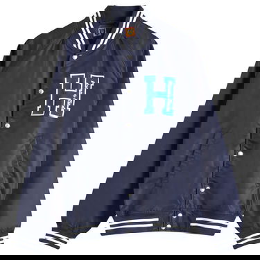 Bomber bunda Human Made Stadium Jacket Modrá | HM28JK008-NY, 1