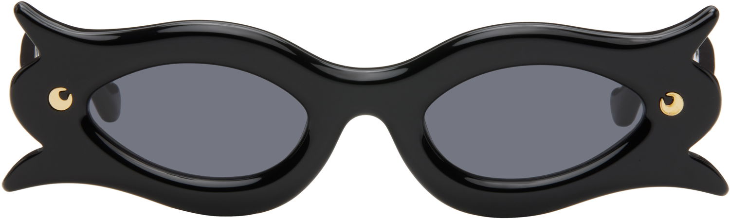 Slnečné okuliare Nanushka Black Cat Eye Sunglasses Čierna | NU24PFSG00199, 0
