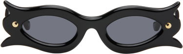 Slnečné okuliare Nanushka Black Cat Eye Sunglasses Čierna | NU24PFSG00199, 0