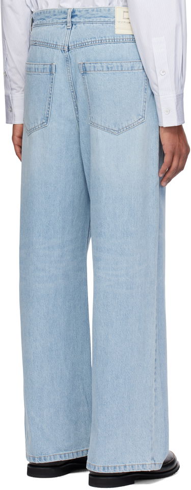 Džínsy WOOYOUNGMI Wide Jeans Modrá | W243PT23, 2