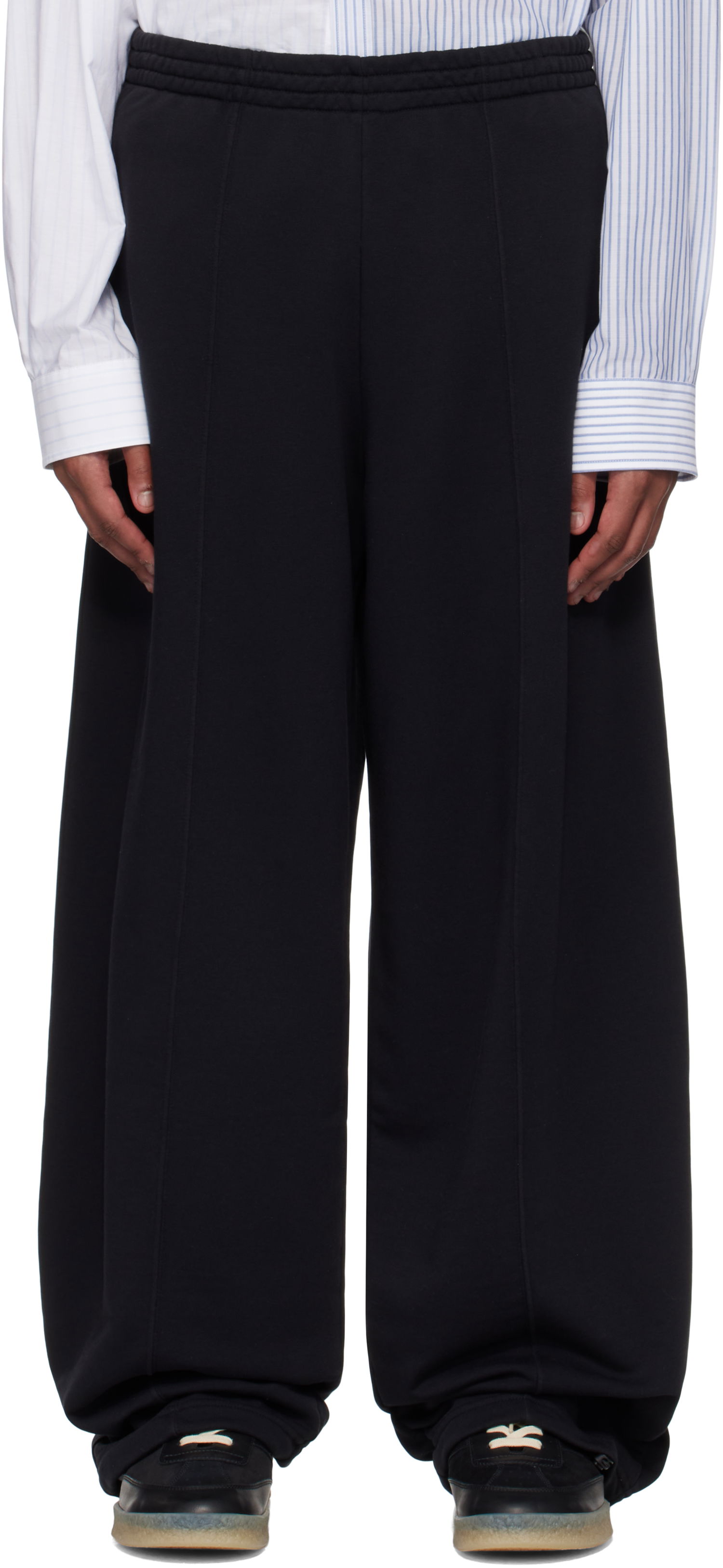 Tepláky Maison Margiela MM6 Maison Margiela Pinched Seam Sweatpants Čierna | SH0KA0040 S25606, 0