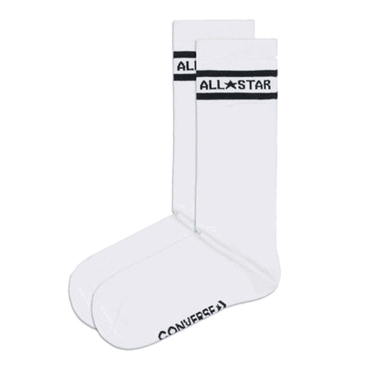 Ponožky Converse ALL STAR DOUBLE STRIPE CREW Socks Biela | E1026W-2010, 0