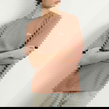 Tričko Dime Cursive Logo T-Shirt Béžová | DIMEHO2547SEP, 5