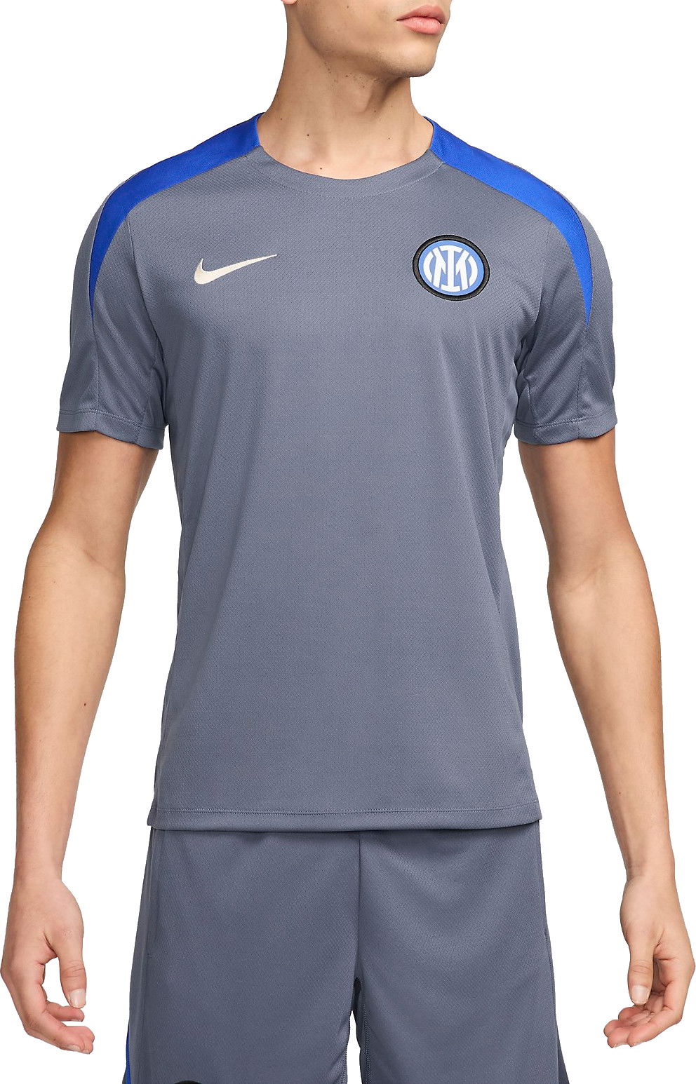 Tričko Nike INTER M NK DF STRK SS TOP K Šedá | fn9817-491, 0