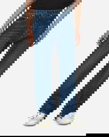 Džínsy Off-White Arrow Tab Zip Skate Jeans Medium Blue Modrá | OMYA177F23DEN002 4400, 1