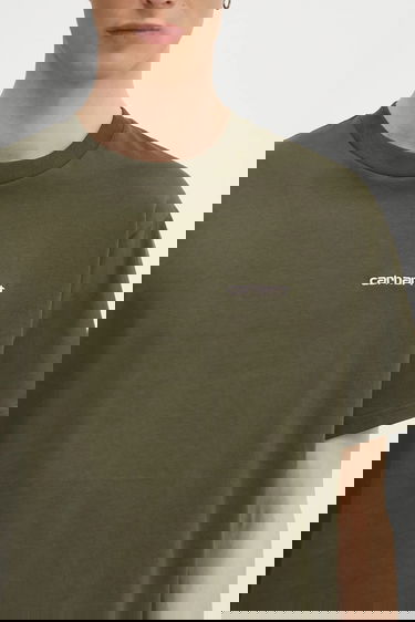 Tričko Carhartt WIP S/S Script Embroidery T-Shirt Zelené | I030435.2QHXX, 3