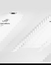 Sweatshirt With Print And Embroidery