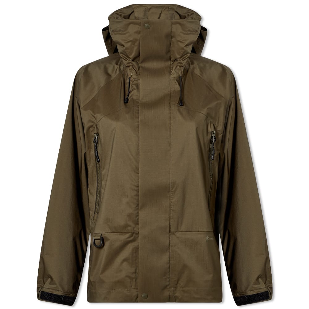 Parka Snow Peak 2.5L Rain Jacket Zelené | JK-22SU003-OL, 0