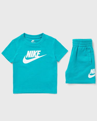 Súprava Nike Toddler T-Shirt and Shorts Set Tyrkysová | 86L596-BA2, 1