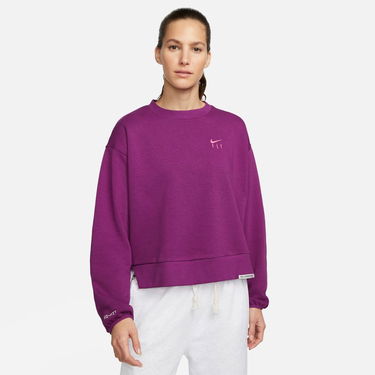 Mikina Nike Dri-FIT Swoosh Fly Standard Issue Wmns Crewneck Fialová | DQ6817-503, 0