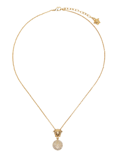 Medusa Crystal Ball Necklace