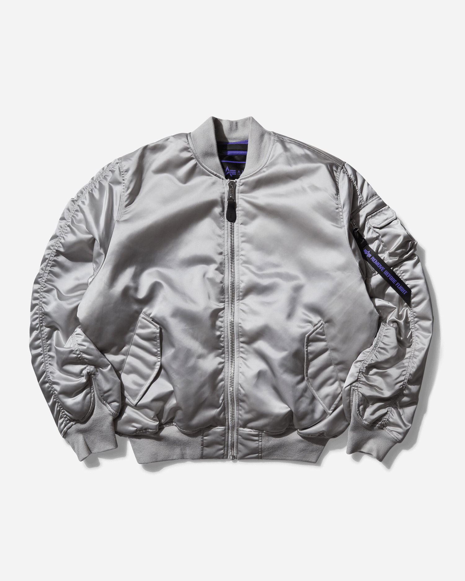 Bomber bunda Alpha Industries Bomber Jacket Pastel Šedá | 146115UVF 666, 1