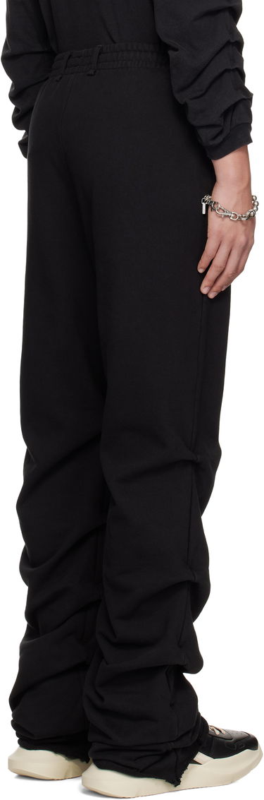 Tepláky We11done We11done Wrinkled Straight Jogger Sweatpants Čierna | WD-TA0-25-724-U-BK, 2