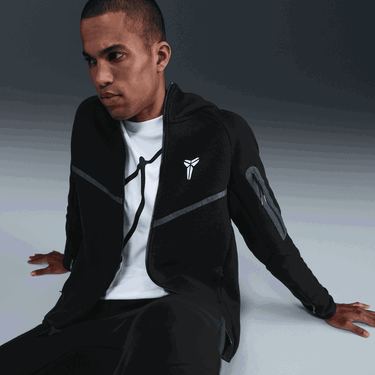 Vetrovka Nike Kobe Mamba Mentality Tech Fleece Full-Zip Windrunner Jacket Čierna | IB2713-010, 4