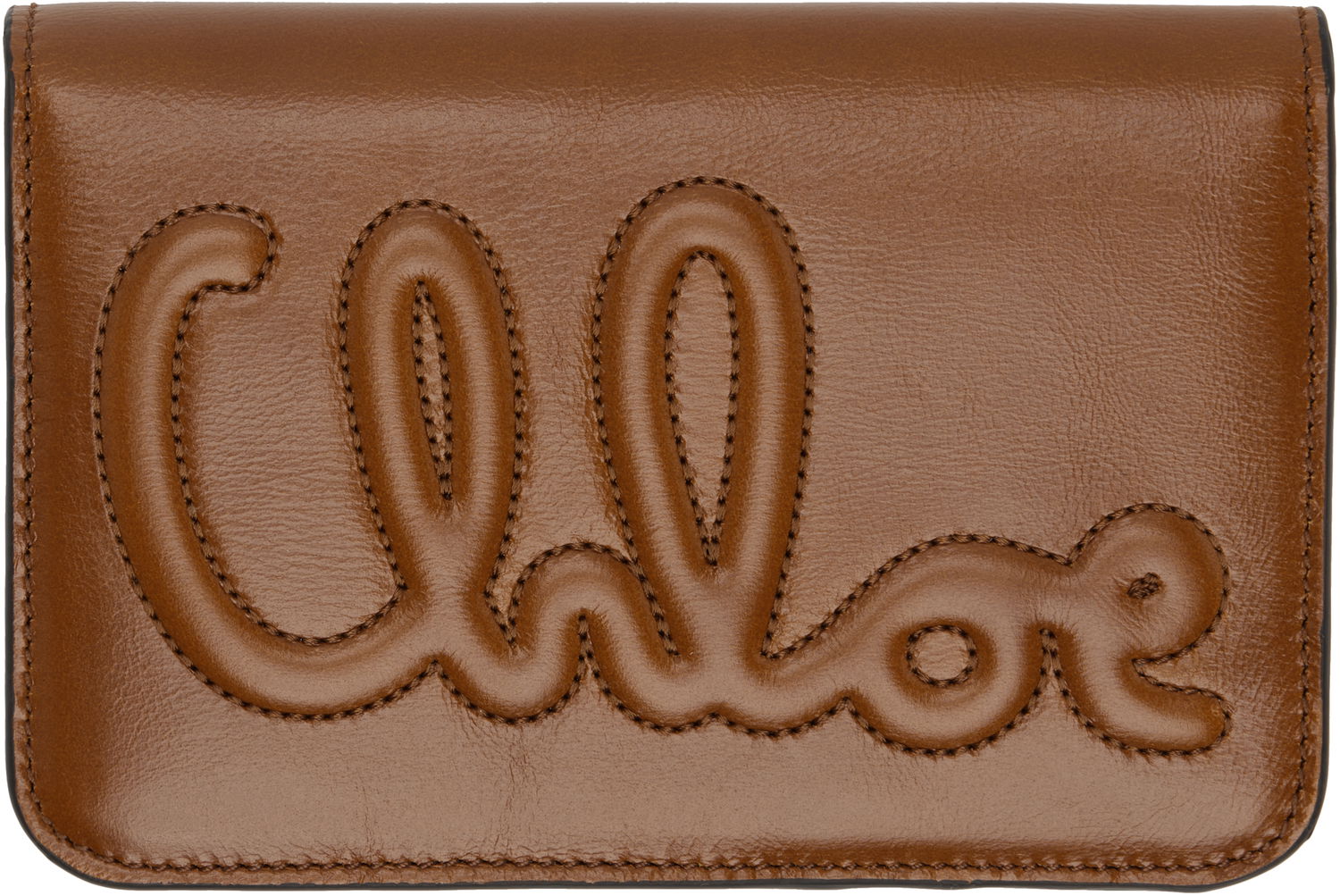 Peňaženka CHLOÉ Bifold Wallet Hnedá | CHC24WP447O16, 0