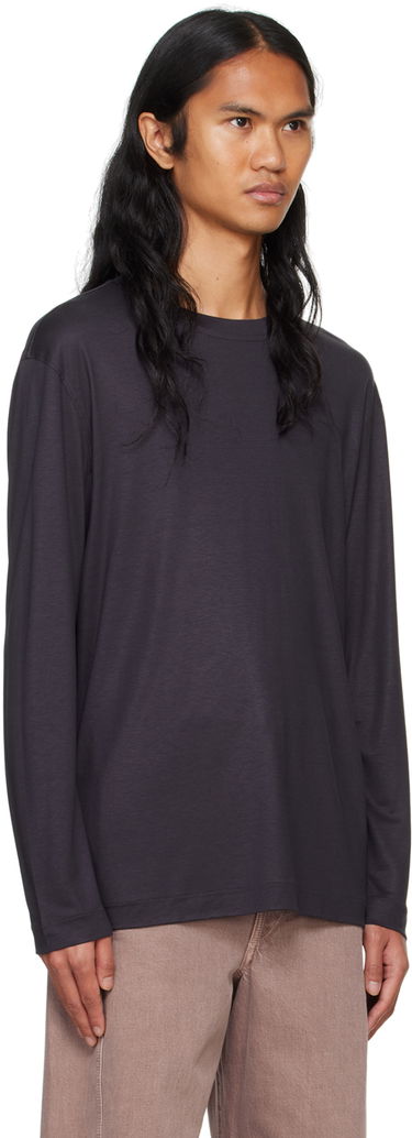 Tričko LEMAIRE Lemaire Men's Long Sleeve T-Shirt Hnedá | TO1296 LJ1026, 1