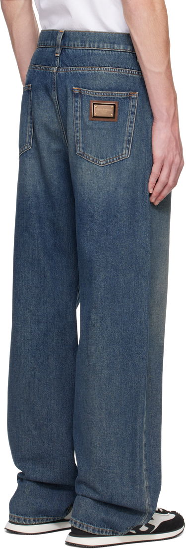 Džínsy Dolce & Gabbana Dolce&Gabbana Over Jeans Modrá | GWVNXDG8KY5, 2