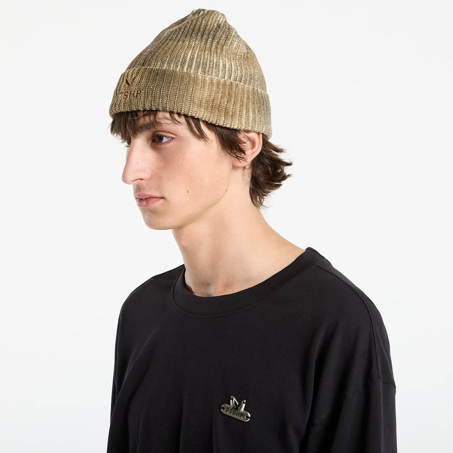 Kulicha Footshop Playboy x FTSHP Overdye Beanie Orche Béžová | FTSHP_538, 1
