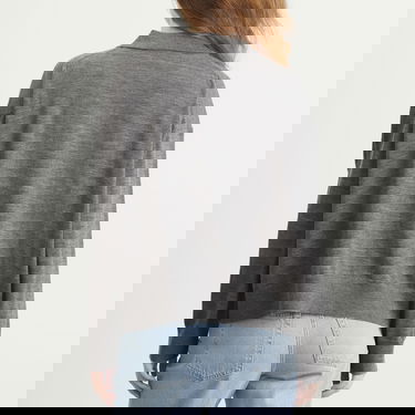 Sveter Anine Bing Lee Polo Sweater Šedá | A-09-11903-MHG1, 3