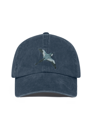 Šiltovka AXEL ARIGATO Bee Bird Embroidered Washed Cap Navy | X3553002, 1