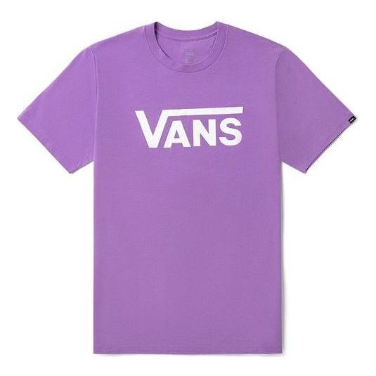 Tričko Vans Essentials Logo T-Shirt Fialová | VN0A4MM6Z71