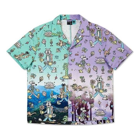 Košeľa Li-Ning Steven Harrington Graphic Leisure Shirt Rôznofarebný | ASHR139-1