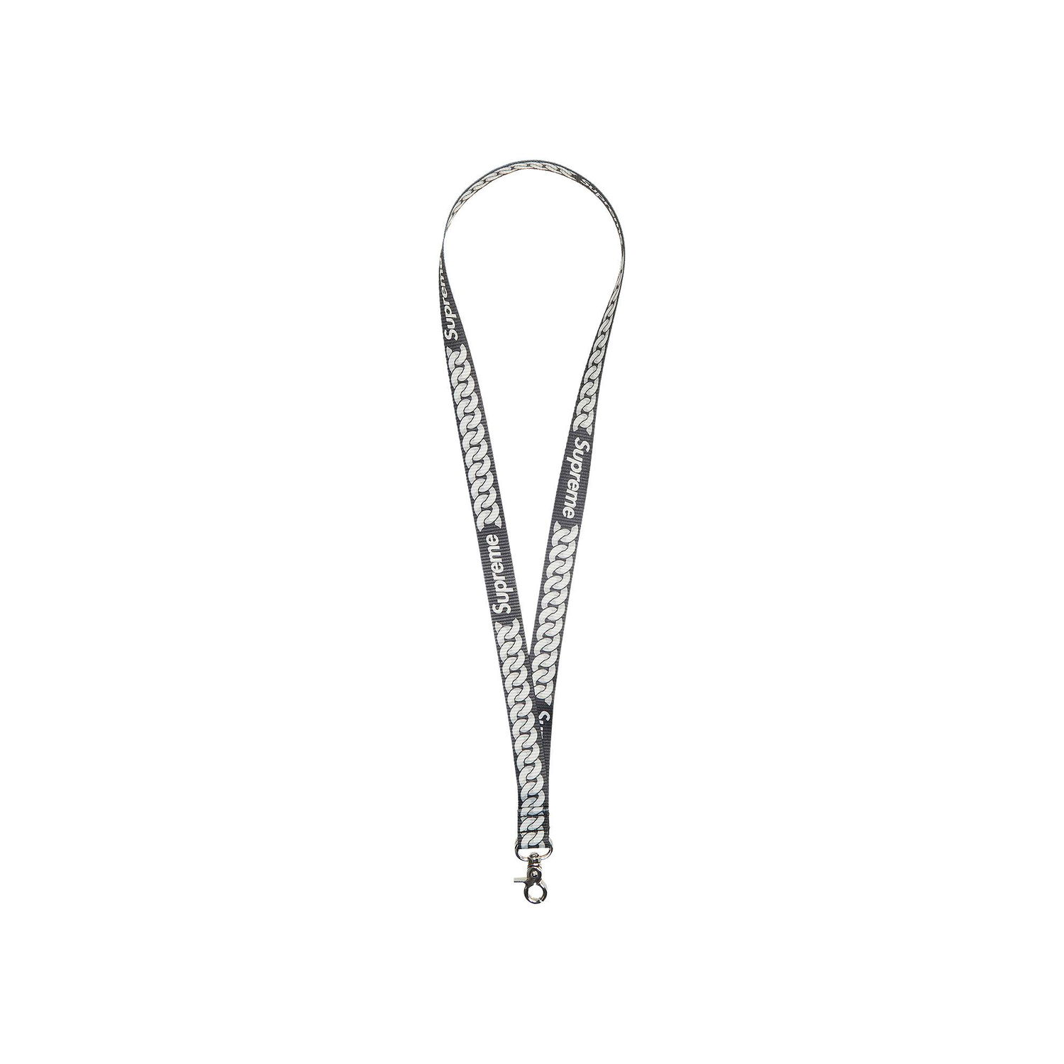 Kľúčenka Supreme Cuban Links Lanyard Rôznofarebný | SS22A75 BLACK, 1
