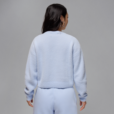 Sveter Jordan Jordan Fuzzy Cropped Sweater Modrá | HF9453-407, 3