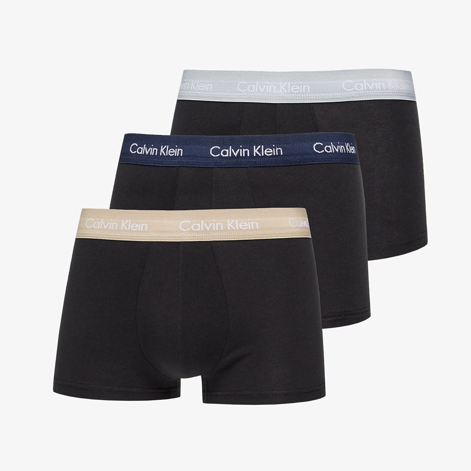Boxerky CALVIN KLEIN Cotton Stretch Low Rise Trunk Čierna | U2664G 6ED, 0