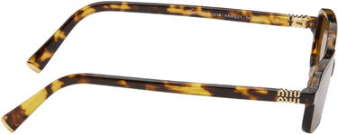 Slnečné okuliare Miu Miu Miu Miu Miu Regard Square Sunglasses Hnedá | 0MU 11ZS 8056262145722, 4