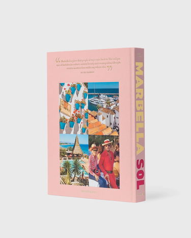 Kniha a časopis ASSOULINE Marbella Sol Art & Design Book Ružová | 9781649803474, 1