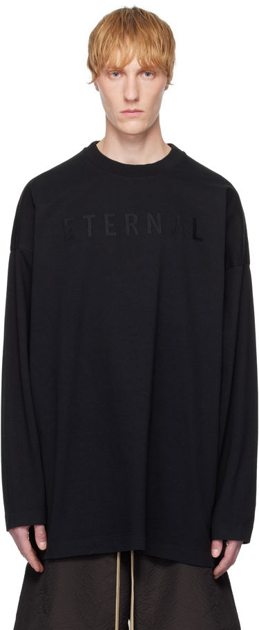 Sveter Fear of God Fear of God 'Eternal' Long Sleeve T-Shirt Čierna | FGE250-5111HWJ, 0