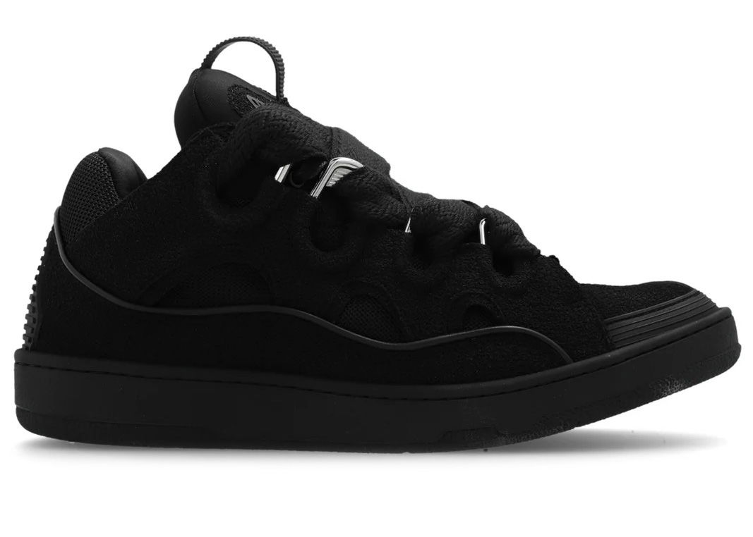 Tenisky a topánky LANVIN Leather Curb "Triple Black" Čierna | FMSKRK11GRIPA23 1010, 0
