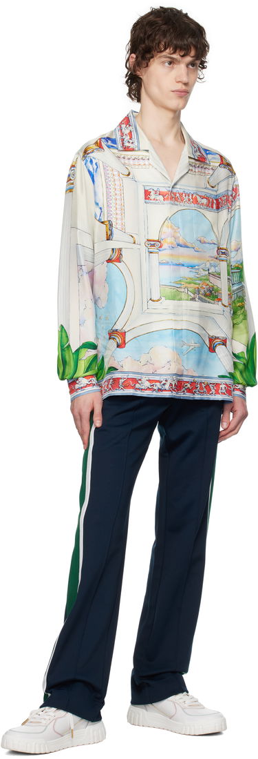 Košeľa Casablanca Casablanca 'Le Passage' Silk Shirt Rôznofarebný | U-MPS25-SH-006-02, 3