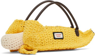 Kabelka Charles Jeffrey Loverboy Charles Jeffrey LOVERBOY Crocheted Banana Shaped Bag Žltá | 54120101, 1