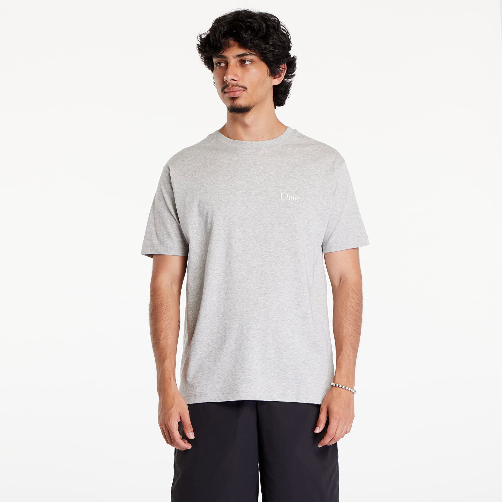 Classic Small Logo T-Shirt Heather Gray