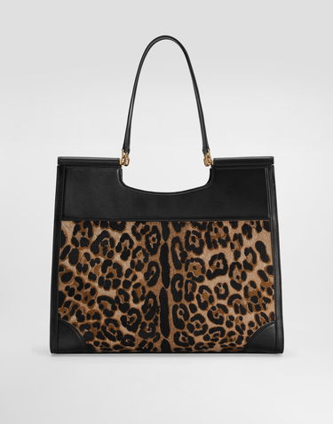 Tote bag Dolce & Gabbana Dolce & Gabbana Sicily Large Embroidered Shopping Bag Čierna | BB7727B6I3789738, 3