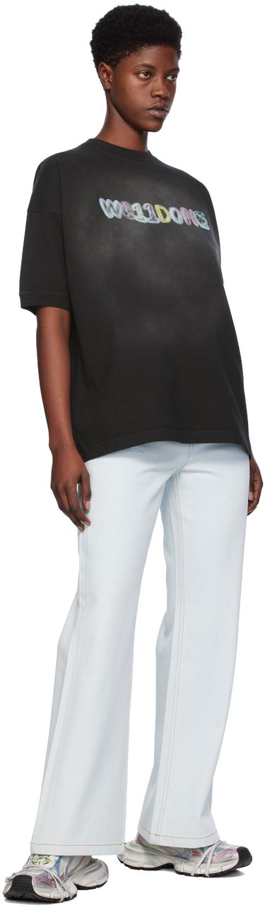 Džínsy We11done Straight Leg Jeans Modrá | WD-DP0-24-336-W-IC, 3