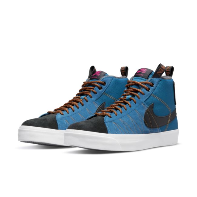 Tenisky a topánky Nike SB Zoom Blazer Mid Premium Modrá | DC8903-400, 1
