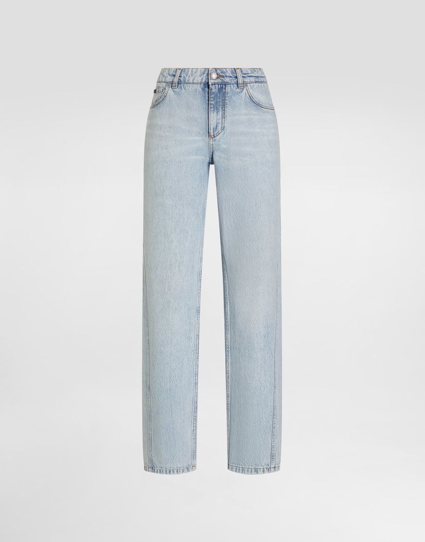 Džínsy Dolce & Gabbana Dolce & Gabbana 5-Pocket Denim Trousers Modrá | FTDCFDG8NQ9S9001