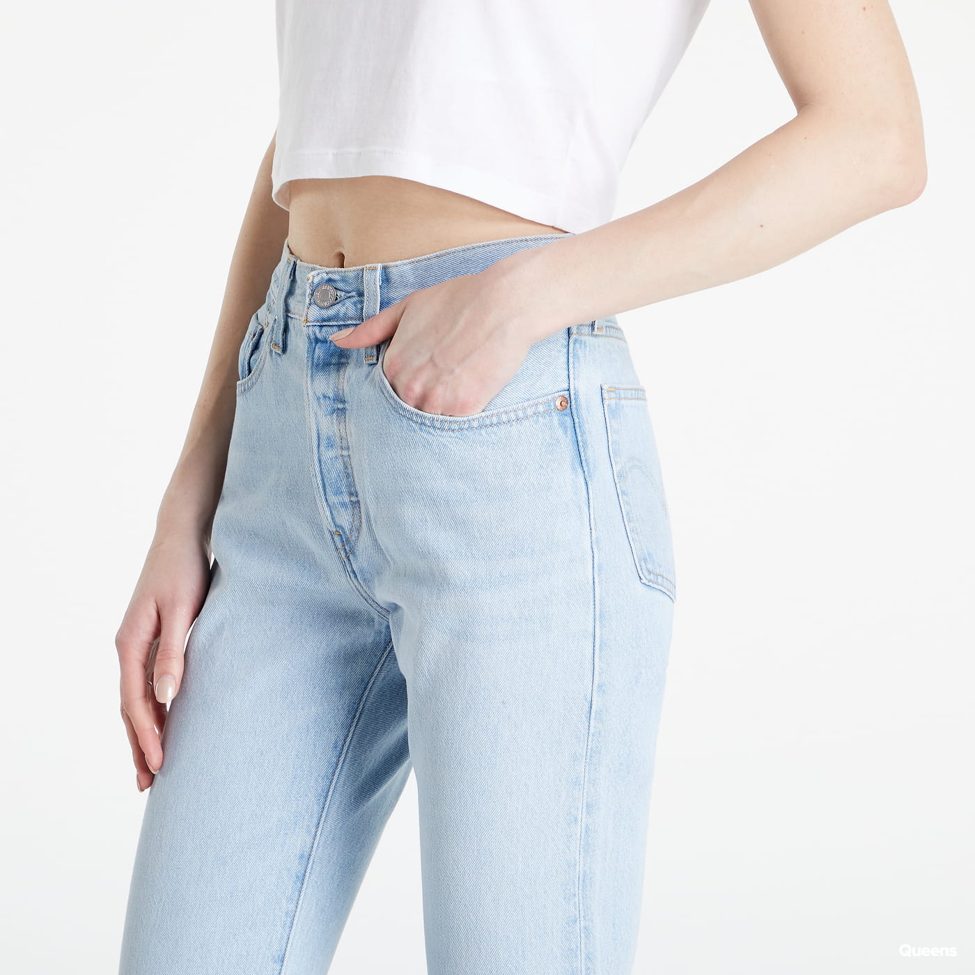 Džínsy Levi's 501 Original Cropped Modrá | 36200-0124, 1