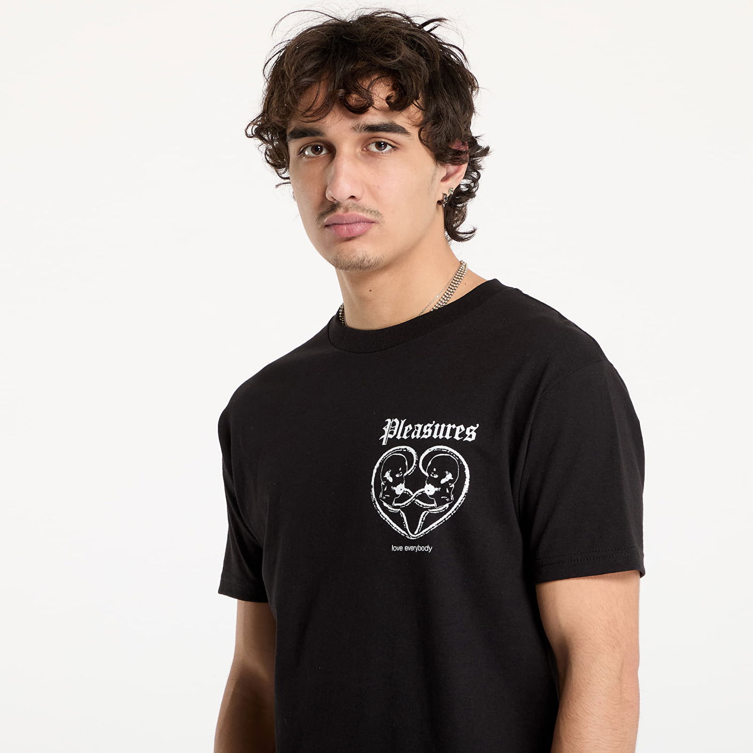 Tričko Pleasures Connected Graphic T-Shirt Čierna | P24W046 BLACK, 1
