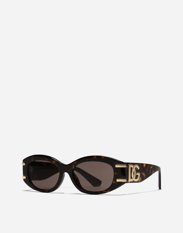 Slnečné okuliare Dolce & Gabbana Dolce & Gabbana DG Griffe Oval Sunglasses Hnedá | VG4502VP2739V000, 2